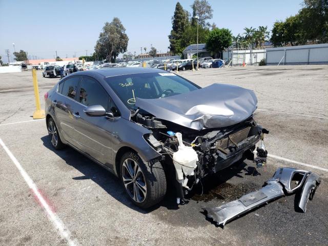 KIA FORTE EX 2015 with VIN KNAFZ4A82F5355420 - Photo from auction
