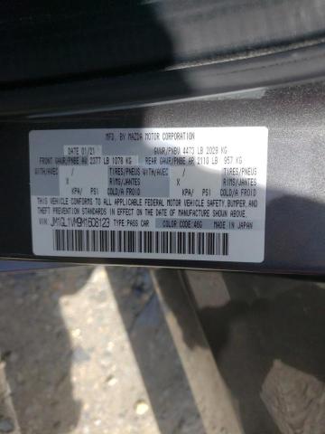 Photo 10 from auction – 2021 MAZDA 6 TOURING with VIN JM1GL1VM9M1608123