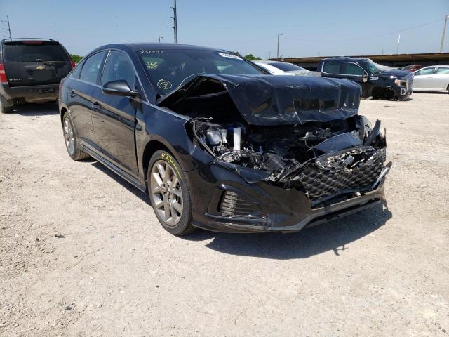 HYUNDAI SONATA LIM 2019 with VIN 5NPE34AB9KH731343 - Photo from auction