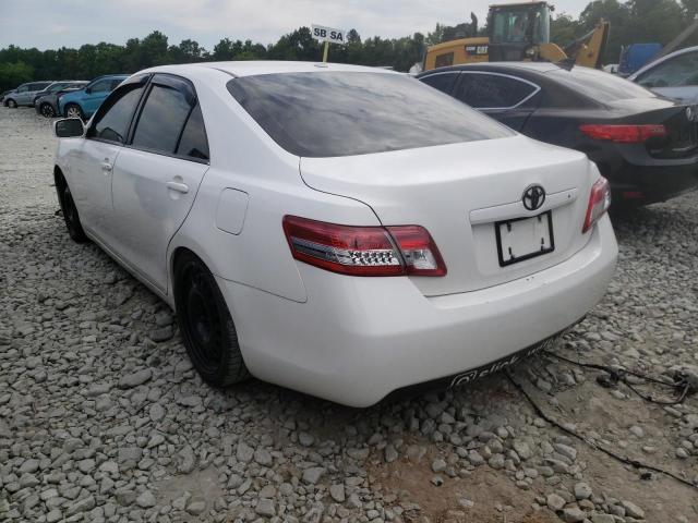 Photo 3 from auction – 2010 TOYOTA CAMRY BASE with VIN 4T1BF3EK8AU519922