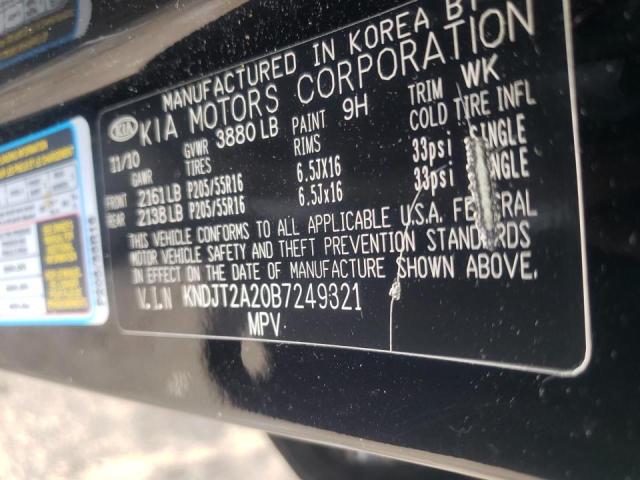 Photo 10 from auction – 2011 KIA SOUL with VIN KNDJT2A20B7249321