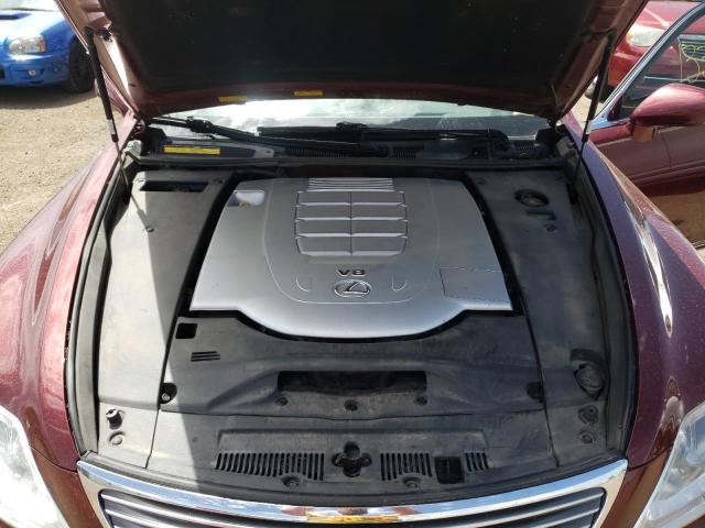 Photo 7 from auction – 2009 LEXUS LS 460 with VIN JTHCL46F295002547