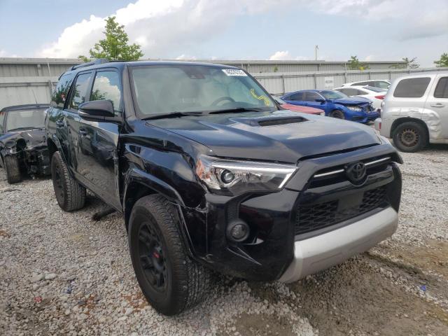 TOYOTA 4RUNNER SR 2021 with VIN JTERU5JR0M5879686 - Photo from auction