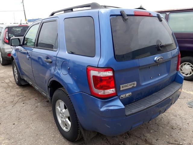 Photo 3 from auction – 2009 FORD ESCAPE XLT with VIN 1FMCU03709KA64708