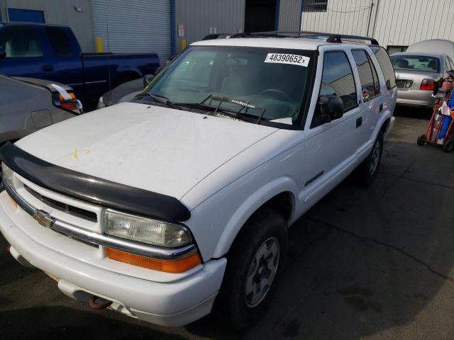 Photo 2 from auction – 2002 CHEVROLET BLAZER with VIN 1GNDT13W22K158322