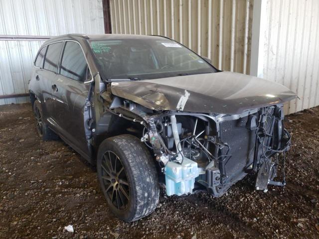 TOYOTA HIGHLANDER 2017 with VIN 5TDKZRFH3HS509072 - Photo from auction