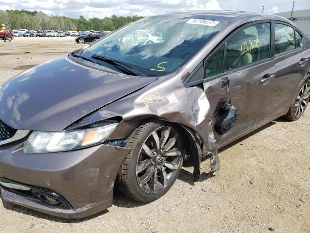 Photo 9 from auction – 2015 HONDA CIVIC EXL with VIN 19XFB2F99FE042155