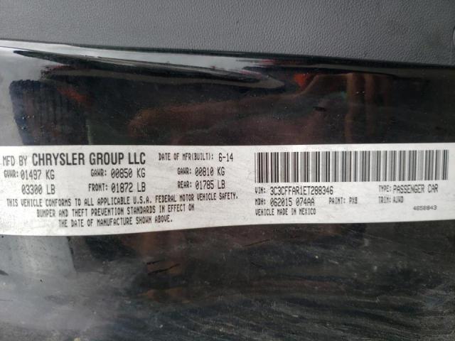 Photo 10 from auction – 2014 FIAT 500 POP with VIN 3C3CFFAR1ET288346