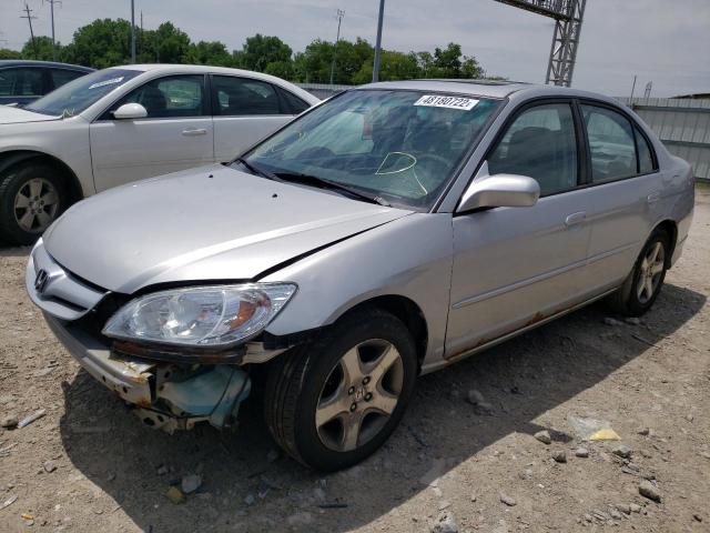 Photo 2 from auction – 2004 HONDA CIVIC EX with VIN JHMES26794S000362