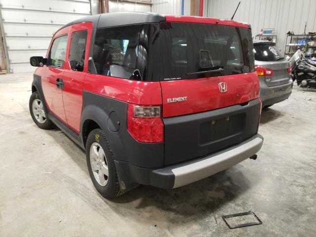 Photo 3 from auction – 2005 HONDA ELEMENT EX with VIN 5J6YH28615L009211