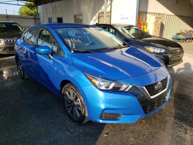 NISSAN VERSA SV 2021 with VIN 3N1CN8EVXML862672 - Photo from auction