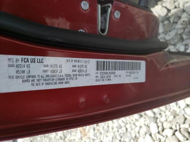 Photo 10 from auction – 2018 DODGE CHARGER SX with VIN 2C3CDXBG4JH220568