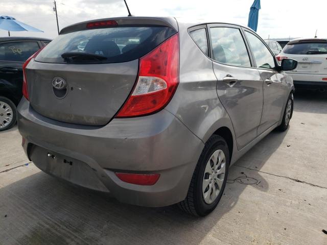 Photo 4 from auction – 2017 HYUNDAI ACCENT SE with VIN KMHCT5AE9HU356474