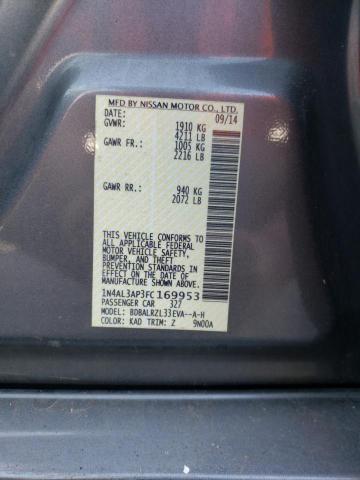 Photo 10 from auction – 2015 NISSAN ALTIMA 2.5 with VIN 1N4AL3AP3FC169953