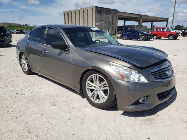 INFINITI G37 BASE 2012 with VIN JN1CV6AP4CM627555 - Photo from auction