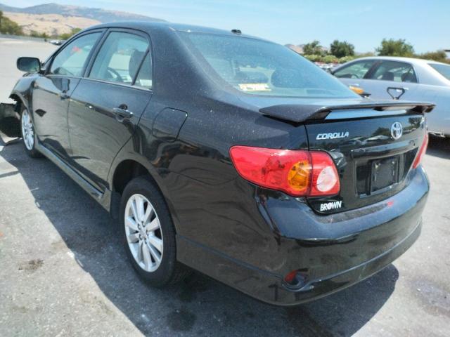 Photo 3 from auction – 2010 TOYOTA COROLLA BA with VIN 1NXBU4EE9AZ346059