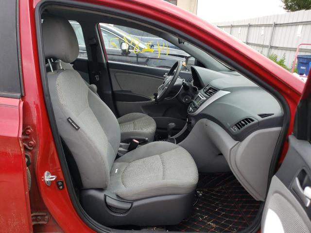 Photo 5 from auction – 2012 HYUNDAI ACCENT GLS with VIN KMHCT5AE7CU047448