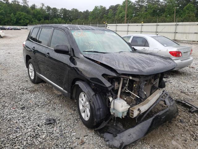 TOYOTA HIGHLANDER 2013 with VIN 5TDBK3EH5DS196345 - Photo from auction