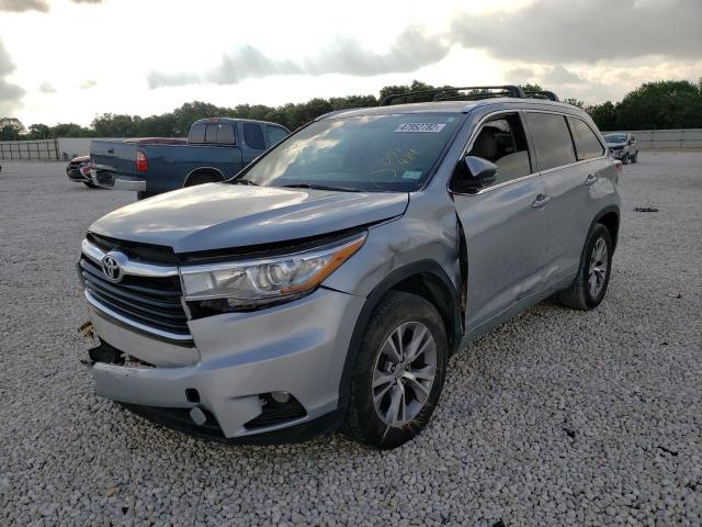 Photo 2 from auction – 2015 TOYOTA HIGHLANDER with VIN 5TDKKRFH4FS091414
