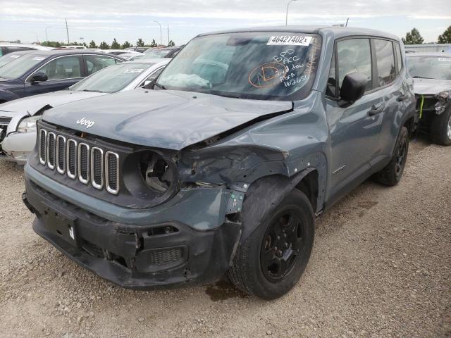 Photo 2 from auction – 2017 JEEP RENEGADE S with VIN ZACCJBAB7HPG35180