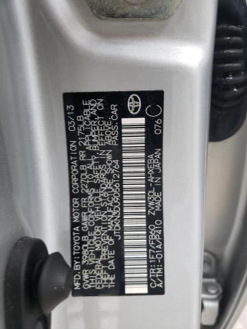 Photo 10 from auction – 2013 TOYOTA PRIUS with VIN JTDKN3DU9D5612764