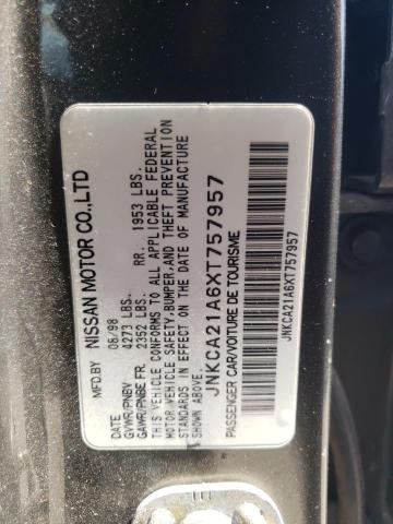 Photo 10 from auction – 1999 INFINITI I30 with VIN JNKCA21A6XT757957