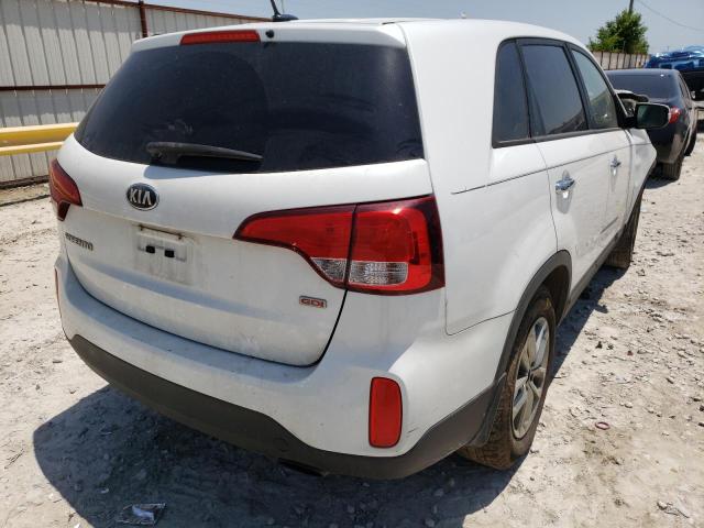 Photo 4 from auction – 2014 KIA SORENTO LX with VIN 5XYKT3A63EG486549
