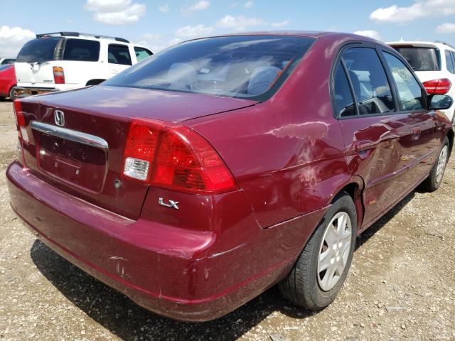 Photo 4 from auction – 2003 HONDA CIVIC LX with VIN 1HGES16553L024758