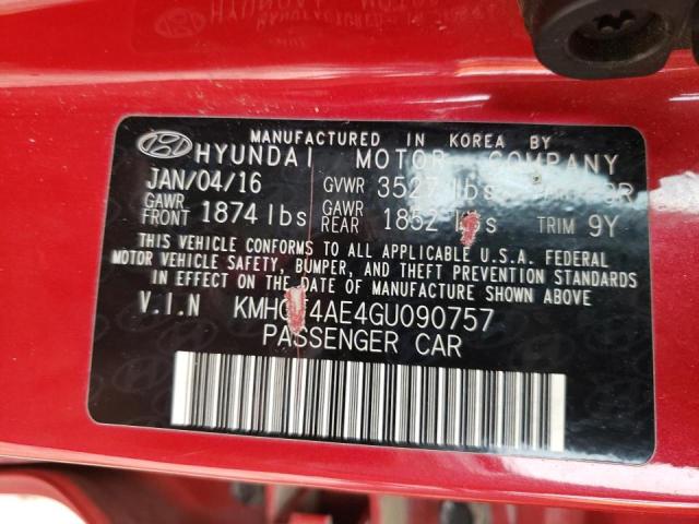 Photo 10 from auction – 2016 HYUNDAI ACCENT SE with VIN KMHCT4AE4GU090757