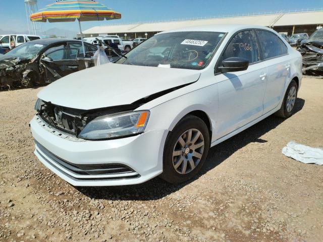 Photo 2 from auction – 2015 VOLKSWAGEN JETTA BASE with VIN 3VW2K7AJ5FM327158