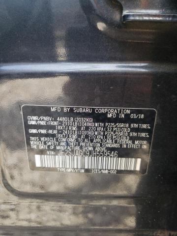 Photo 10 from auction – 2018 SUBARU FORESTER 2 with VIN JF2SJAGC9JH559546