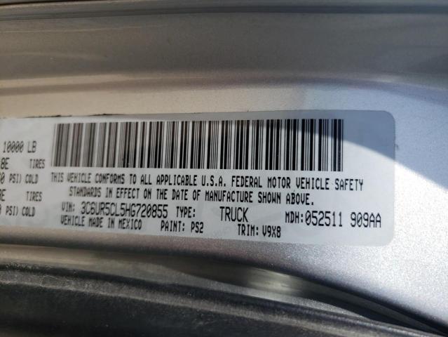 Photo 10 from auction – 2017 RAM 2500 ST with VIN 3C6UR5CL5HG720855