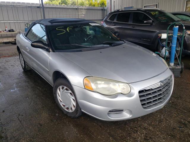 CHRYSLER SEBRING LX 2004 with VIN 1C3EL45X74N413878 - Photo from auction