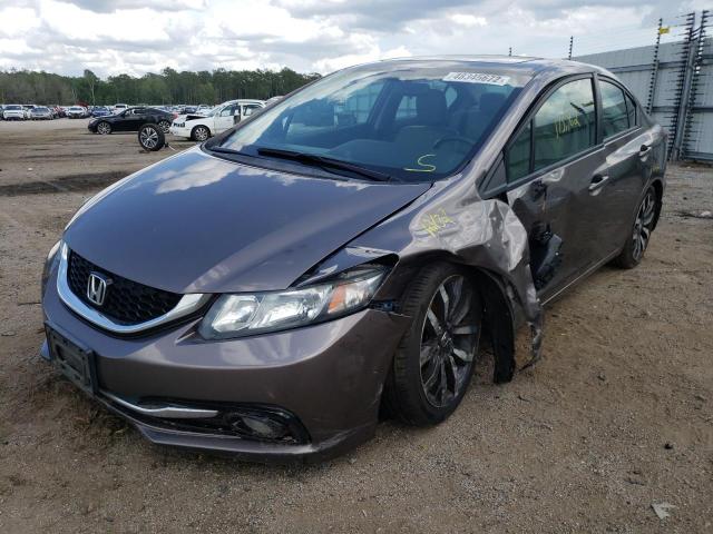 Фото 2 с аукциона – 2015 HONDA CIVIC EXL с VIN 19XFB2F99FE042155