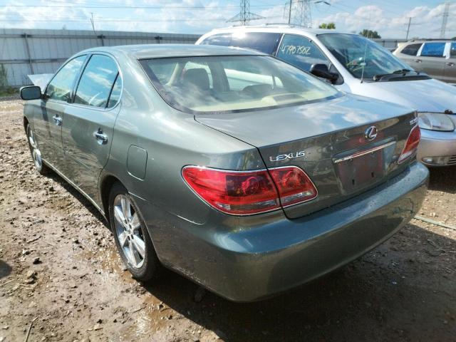 Photo 3 from auction – 2005 LEXUS ES 330 with VIN JTHBA30G355111090
