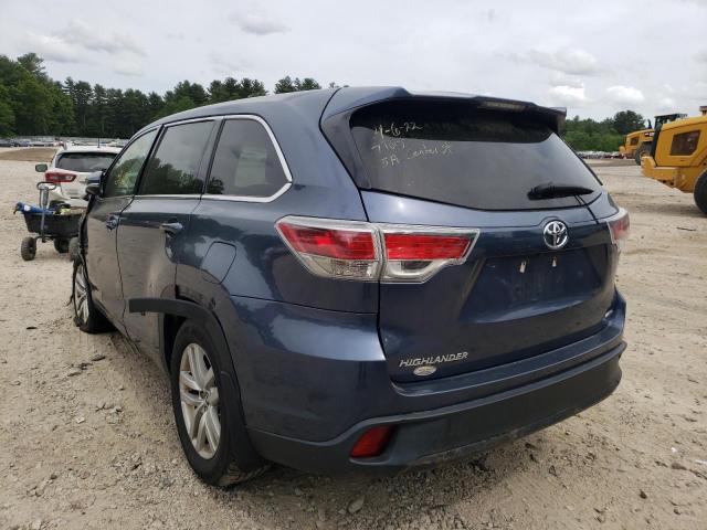 Photo 3 from auction – 2016 TOYOTA HIGHLANDER with VIN 5TDBKRFH1GS323324
