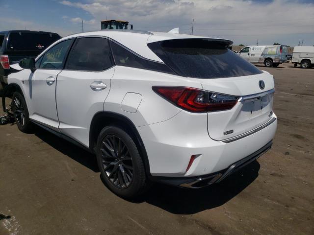 Photo 3 from auction – 2017 LEXUS RX 350 BAS with VIN 2T2BZMCA9HC078199