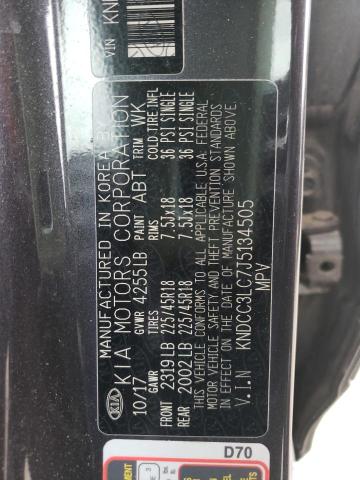Photo 10 from auction – 2018 KIA NIRO EX with VIN KNDCC3LC7J5134505