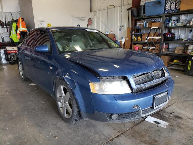 AUDI A4 1.8T QU 2003 with VIN WAULC68E43A178108 - Photo from auction