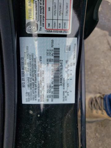 Photo 10 from auction – 2007 LINCOLN MKZ with VIN 3LNHM26T97R636412