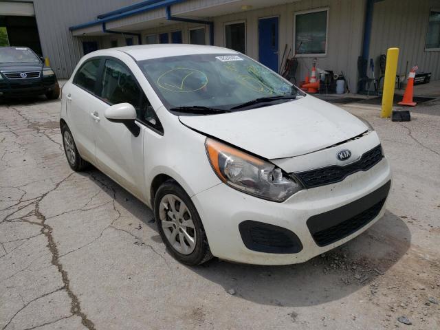 KIA RIO LX 2013 with VIN KNADM5A36D6291891 - Photo from auction