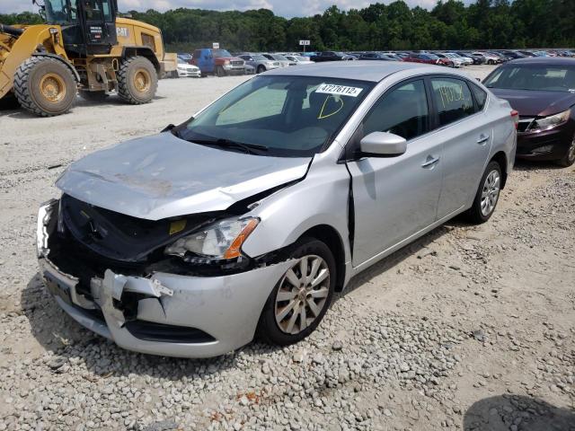 Photo 2 from auction – 2014 NISSAN SENTRA with VIN 3N1AB7AP6EY283460