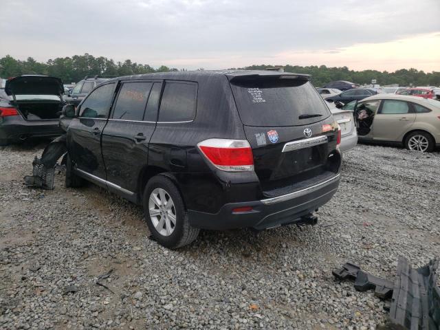 Photo 3 from auction – 2013 TOYOTA HIGHLANDER with VIN 5TDBK3EH5DS196345