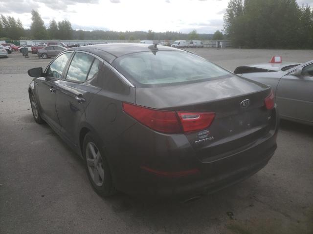 Photo 3 from auction – 2014 KIA OPTIMA LX with VIN 5XXGM4A77EG325353