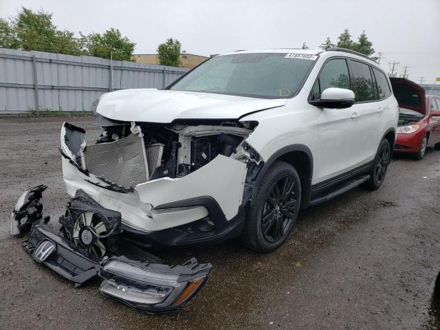 Photo 2 from auction – 2020 HONDA PILOT ELIT with VIN 5FNYF6H02LB502717