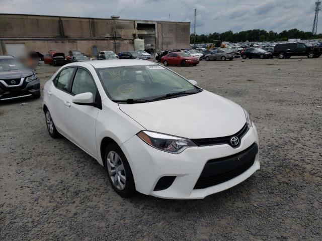 TOYOTA COROLLA L 2014 with VIN 2T1BURHEXEC080812 - Photo from auction