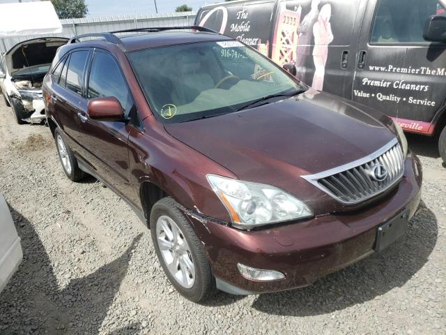 LEXUS RX 350 2008 with VIN JTJHK31U082039247 - Photo from auction