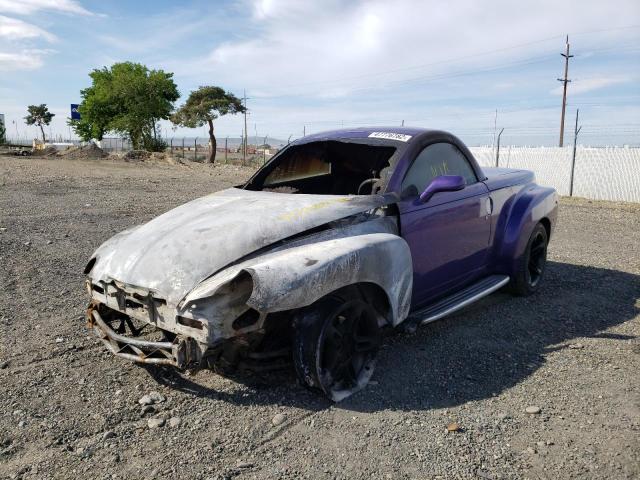 Photo 2 from auction – 2003 CHEVROLET SSR with VIN 1GCES14P93B102032