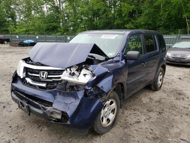 Foto 2 de la subasta – 2014 HONDA PILOT LX con VIN 5FNYF4H27EB043418