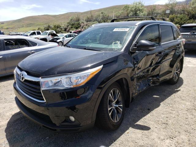 Foto 2 de la subasta – 2016 TOYOTA HIGHLANDER con VIN 5TDJKRFH0GS328008
